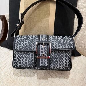 Michael Kors Black and Gray Geometric Handbag